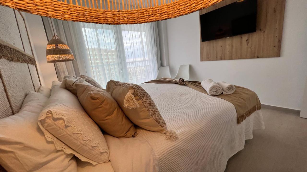 베날마데나코스타 7º Cielo 1ª Linea De Playa. Puerto Marina. Wifi 아파트 외부 사진